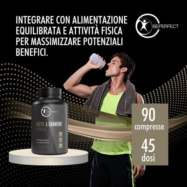 Detalle 2 de Acetil L-Carnitina Tartrato Integratore 3360 mg