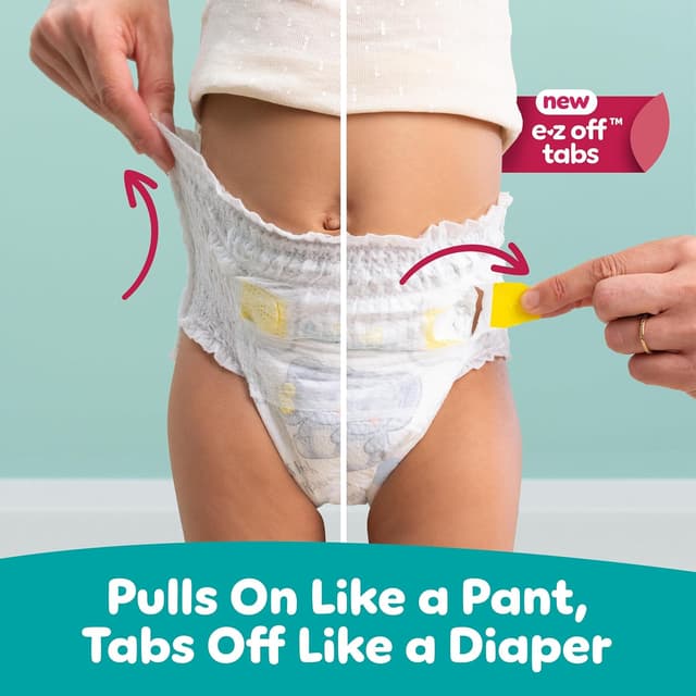 Thumbnail 1 de Pampers Swaddlers 360° Size 4 132 Count
