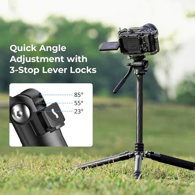 Thumbnail 6 de SMALLRIG CT150 Kit treppiede Video da Viaggio 61,8