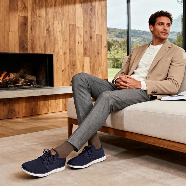 Thumbnail 1 de Bruno Marc KnitFlex Breeze mesh sneakers lightweight walking shoes