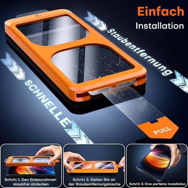 Thumbnail 1 de TOCOL Galaxy S25 Displayschutz 6,2 Zoll