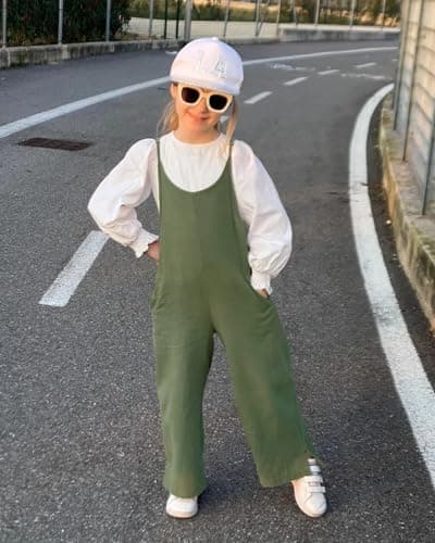 Thumbnail 1 de Rolanko Salopette pour filles, coton, 5-14 ans ⚙️