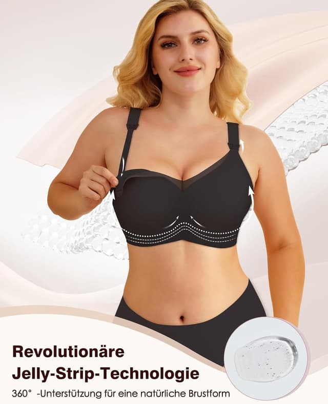Detalle 2 de Still-BH ohne Bügel für Große Brüste