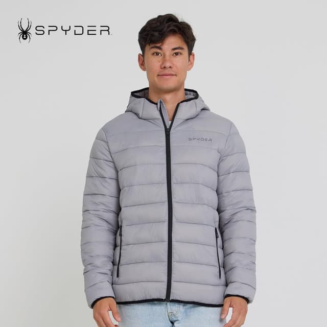 Detalle 2 de Spyder Packable Quilted Hooded Jacket for Men