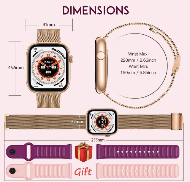Thumbnail 6 de Lady Smartwatch Slim 1 IP67 Waterproof Fitness Tracker
