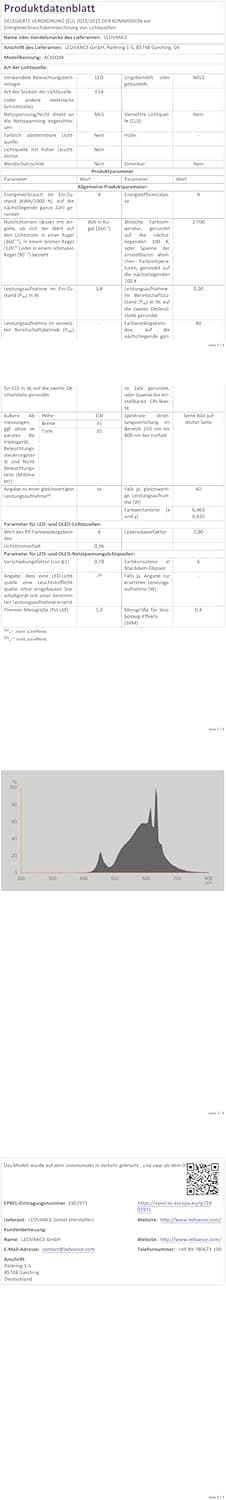 Thumbnail 5 de Osram Energy Class LED-Minikerze