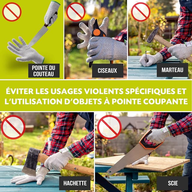 Thumbnail 5 de Twinzee Gants anti coupure Niveau 5 Taille S