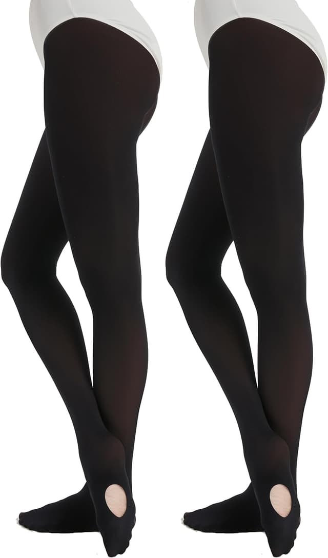 Thumbnail 6 de DUCMODA collants de danse convertibles semi-opaques ultra doux pour femme et fille