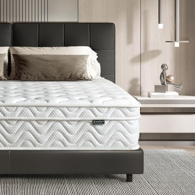 Thumbnail 6 de Z-hom Materasso 90x200 Molle & Memory 7 zone, alto 26 cm, durezza H3 con schiuma comfort