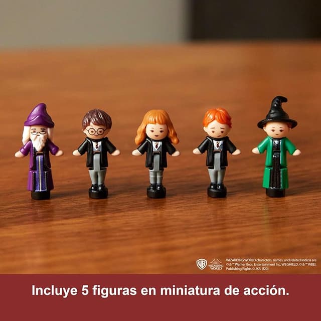 Detalle 2 de Polly Pocket Harry Potter HRD56 🎒 Juego y muñecos de colección
