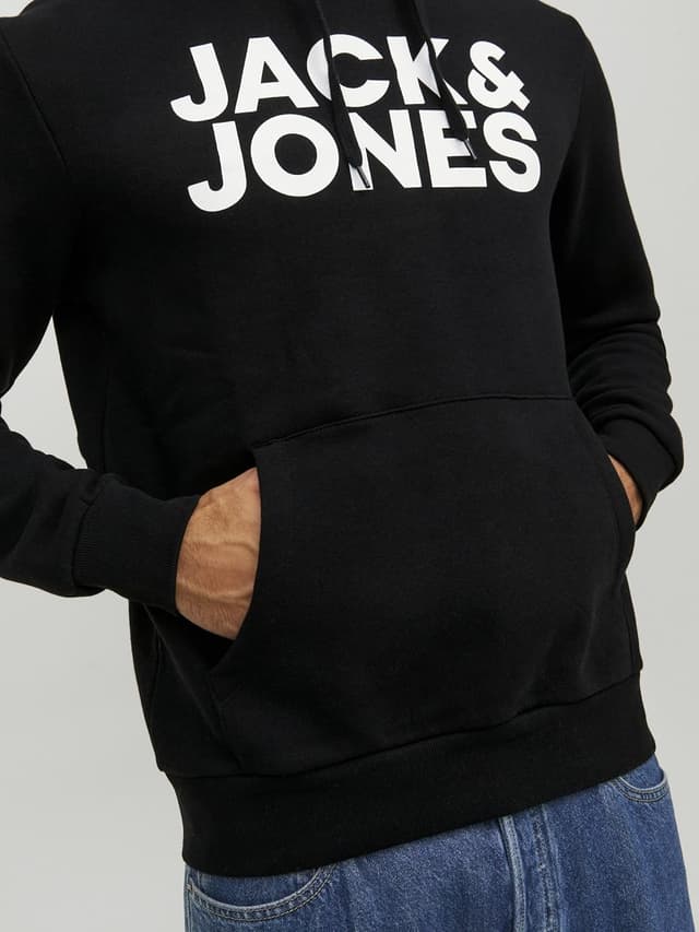 Thumbnail 5 de JACK & JONES JJEADRIAN Hoodie 70% Baumwolle