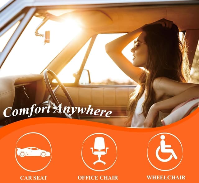 Thumbnail 1 de kingphenix Car Seat Cushion 1.2-inch memory foam