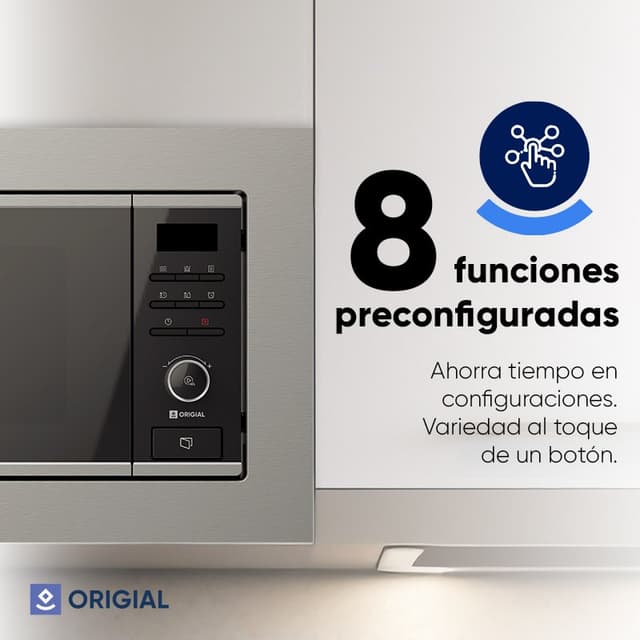 Detalle de Origial Infinityheat Microondas integrable 20 L 1.000 W