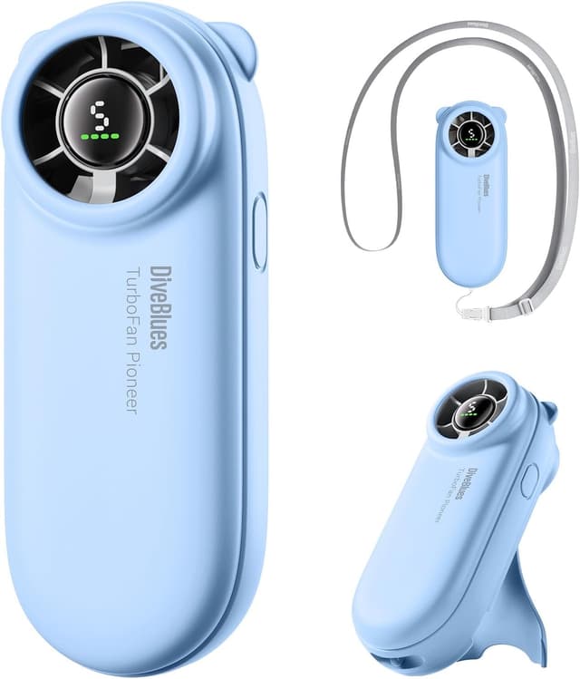 Detalle de Diveblues Turbobear Portable Handheld Turbo Fan