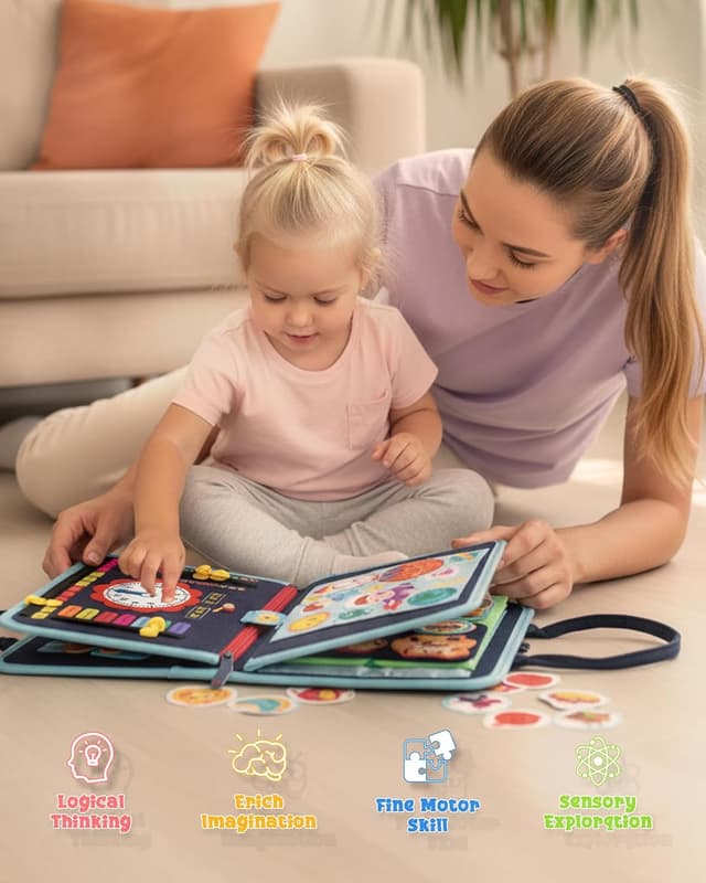 Thumbnail 3 de BZGG Montessori Busy Board Ocean World