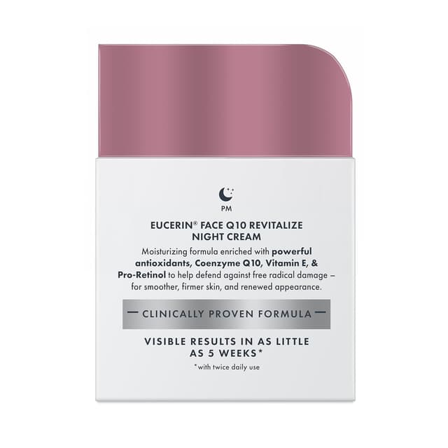 Detalle 2 de Eucerin Q10 Anti-Wrinkle Night Cream + Pro-Retinol (Sensitive Skin) Jar, 1.7 oz
