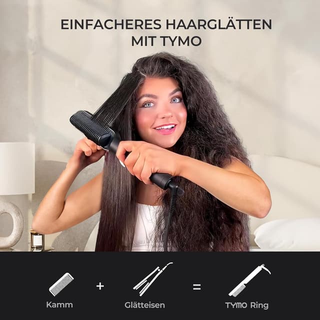 Detalle de TYMO RING Glättbürste mit 5 Stufen