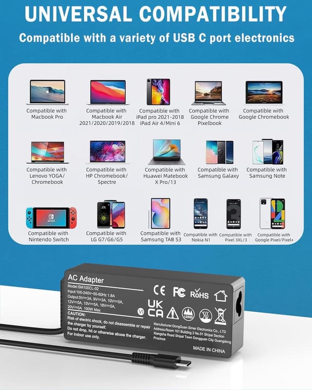 Thumbnail 4 de SKOTSLYE 100W USB-C Charger