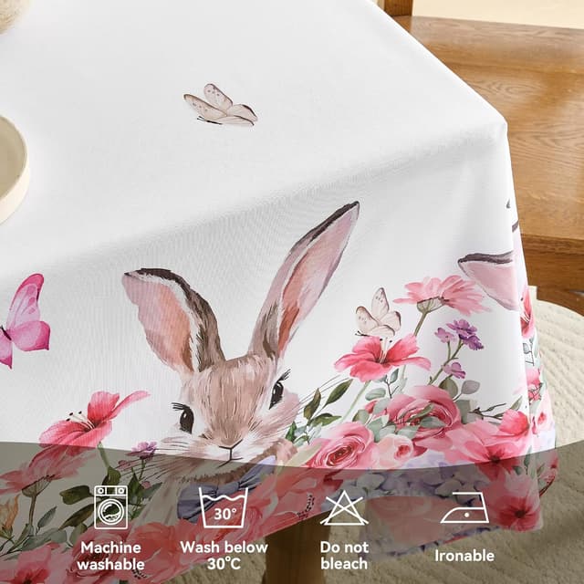 Detalle 2 de FIBORIA nappe Pâques 150x300 cm