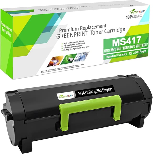 Detalle de Cartuccia Toner compatibile 51B2000 Nero da 2.500 pagine per Lexmark MS317/MS417/MS517/MS617 e MX417/MX517/MX617