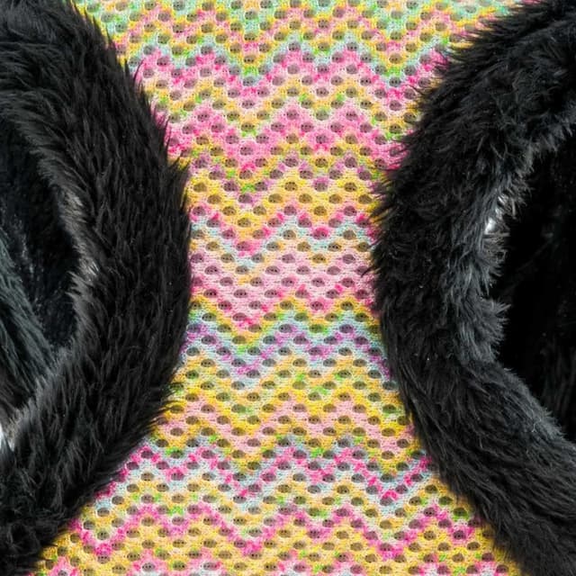 Detalle de Ferplast Nikita Fur XL harnais respirant pour chien (sangle réglable, fourrure écologique douce)