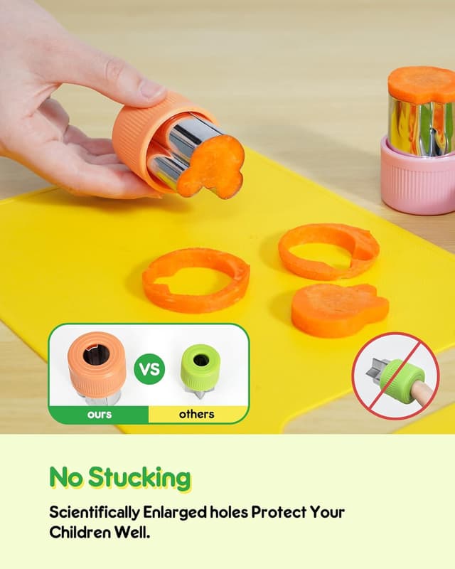 Detalle de Kids Knife Set 11 piece Montessori tools