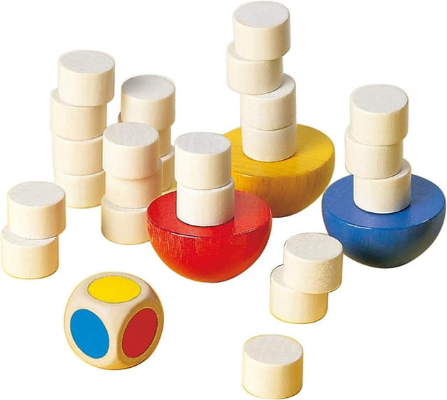 Thumbnail 2 de Selecta 63001 Balance Würfel- und Stapelspiel Holz
