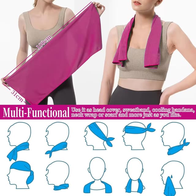 Thumbnail 4 de VAKKI Cooling Towel for Instant Cool