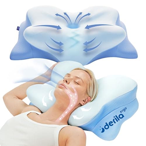 Detalle de Derila Ergo Almohada Cervical viscoelástica