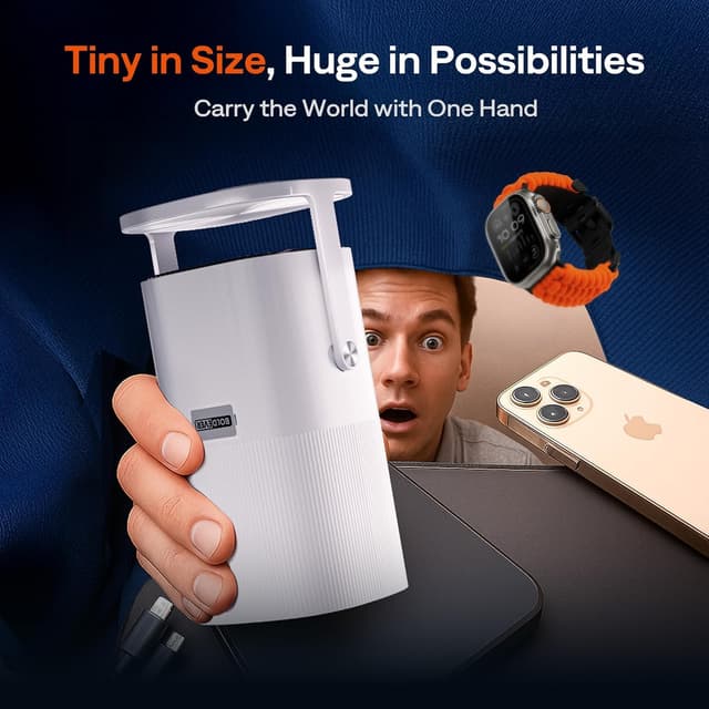 Thumbnail 6 de BoldEver Mini Projector 500 ANSI Lumens with WiFi 6 📽