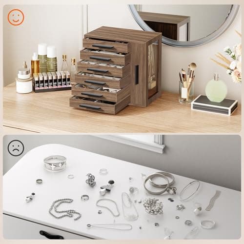 Thumbnail 5 de HOOBRO EBH12JB04 joyero 6 niveles