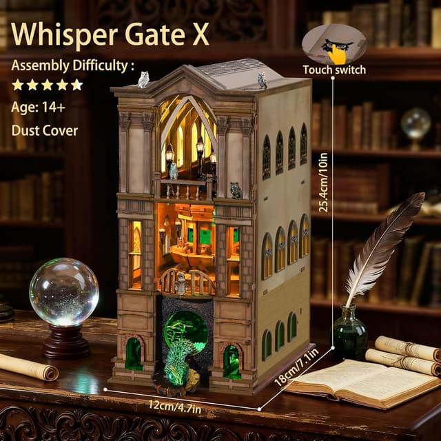 Thumbnail 2 de NookMaster Kit Book Nook Maison magique 3D