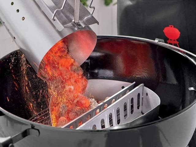 Detalle 2 de GFTIME Rapidfire Chimney Starter (30cm H x 19cm DIA) for Weber 7416