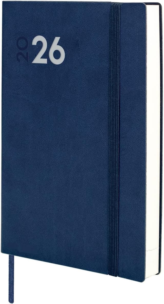 Detalle de Finocam Agenda 2026 1 Día Página Azul