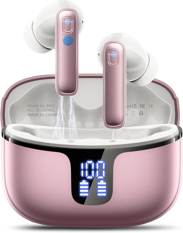 Detalle de Wireless Earbuds Bluetooth 5.3, 40H playtime