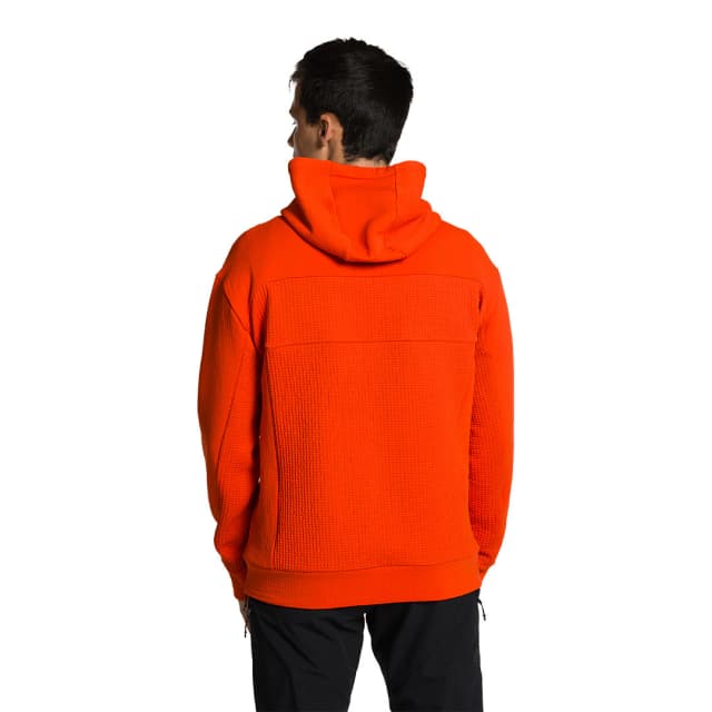 Detalle 2 de Trangoworld Barlu: sudadera de hombre ligera de poliéster reciclado