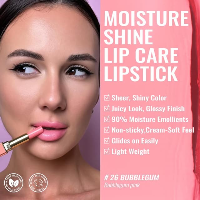 Detalle 2 de Oulac Rossetto nutriente rosa 26 Bubblegum