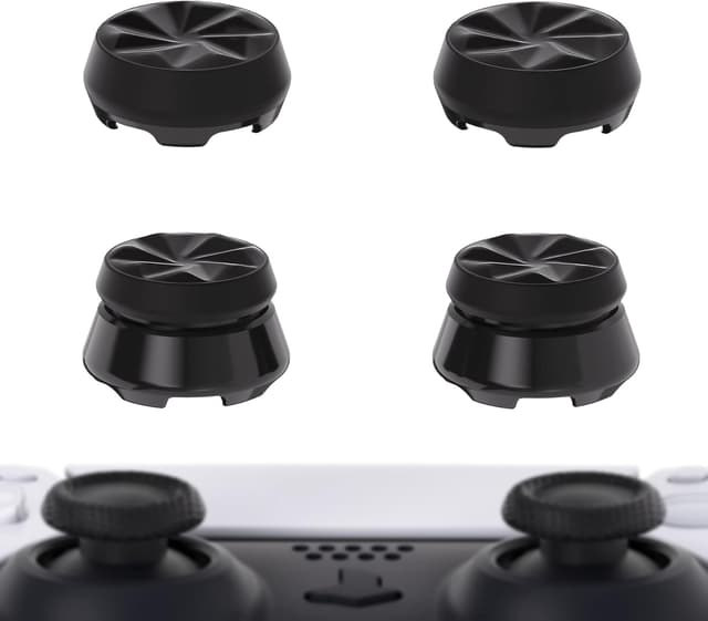 Detalle de playvital HURRICANE thumbstick extenders PS5