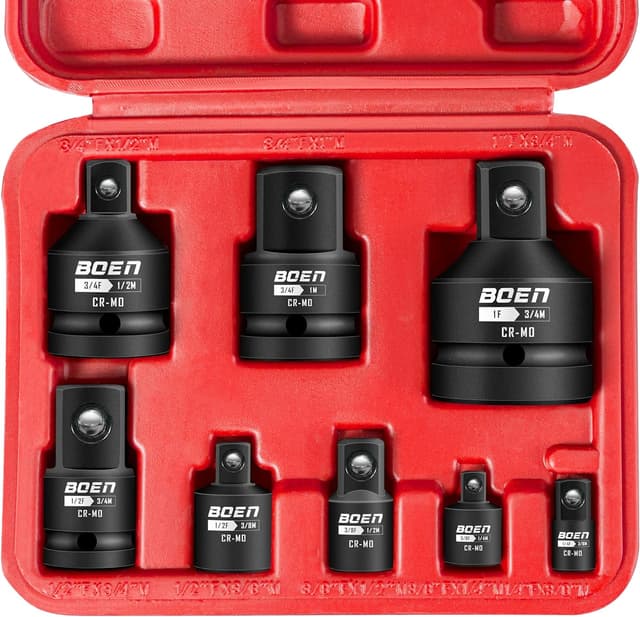 Imagen de BOEN 8 Piece Impact Socket Adapter Set en OfertitasTOP