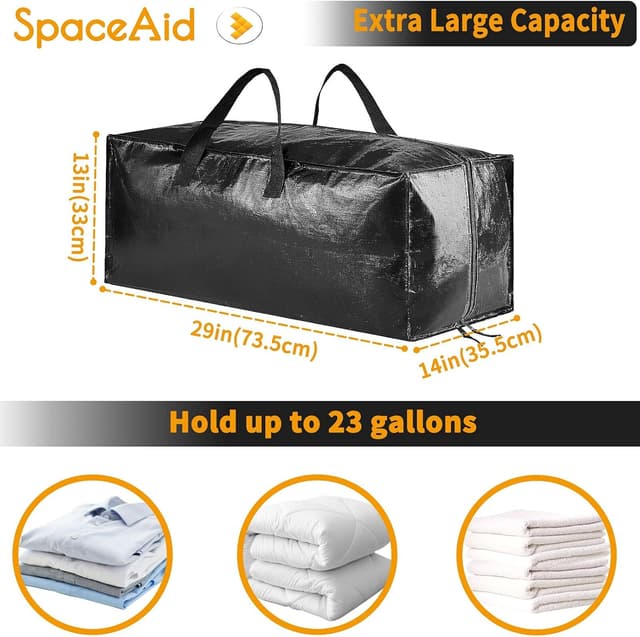 Detalle de SpaceAid Heavy Duty Moving Bags 86 L