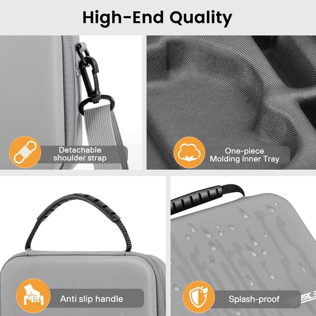 Thumbnail 6 de STARTRC Neo 2 Tasche – tragbare PU-Umhängetasche für DJI Neo 2 und Akku-Zubehör