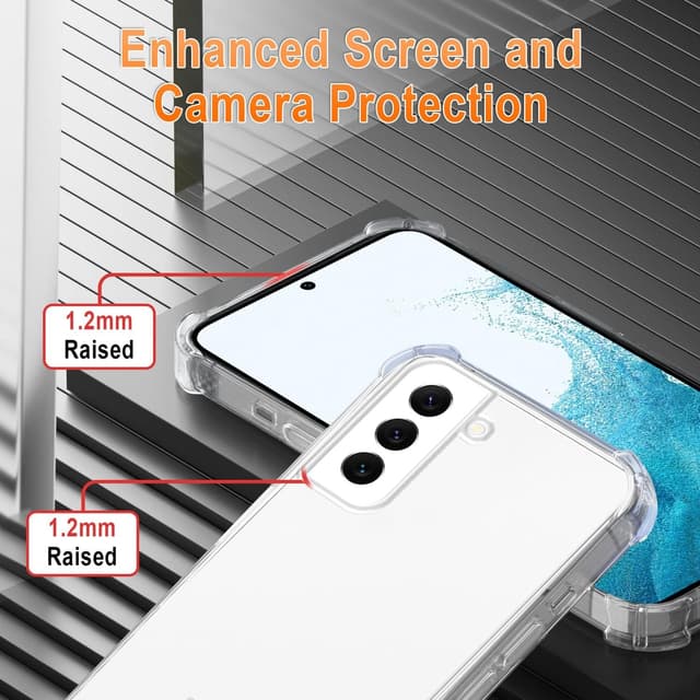 Detalle 2 de XTCASE Coque pour Samsung Galaxy S23 5G transparente avec cordon de tour de cou