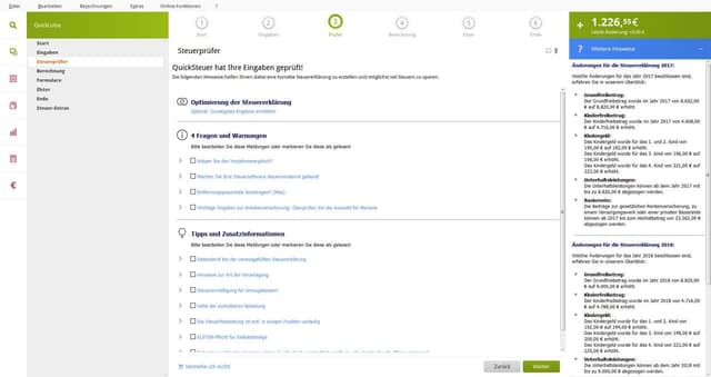 Thumbnail 4 de QuickSteuer 2025 Aktivierungscode für PC 📥
