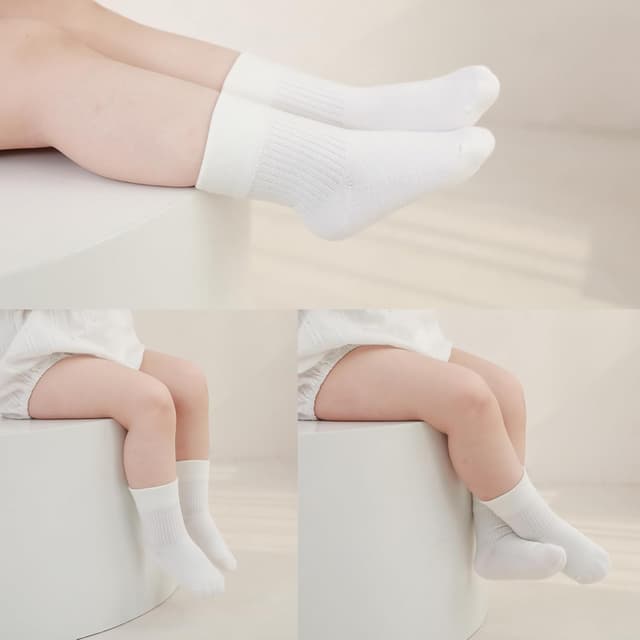 Detalle de Toddler crew socks 5 pairs, cotton blend