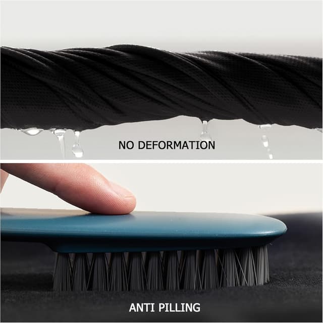 Detalle de ZENGVEE men’s polo shirts (1 or 5 pack) — breathable quick-dry moisture-wicking workout & golf tops