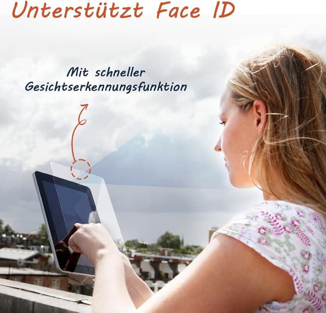 Detalle 2 de Mamol Papier Schutzfolie fürs iPad 10,2