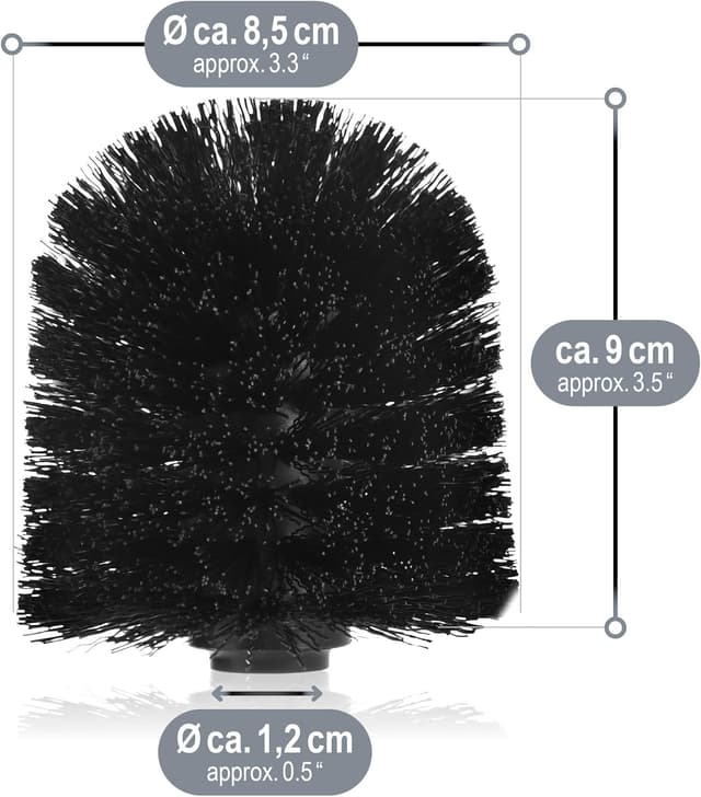 Thumbnail 5 de com-four 3 cabezales repuesto 85 mm