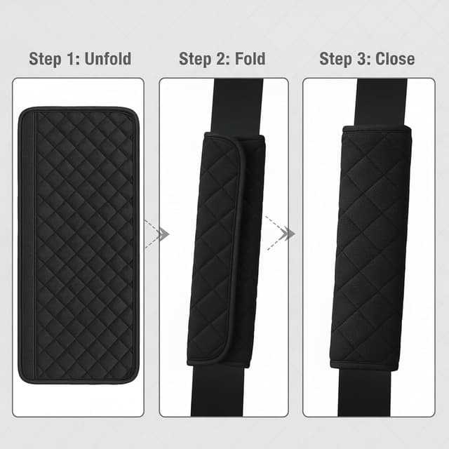 Detalle de Seatbelt cover pads 15.5 inch, 2 pack