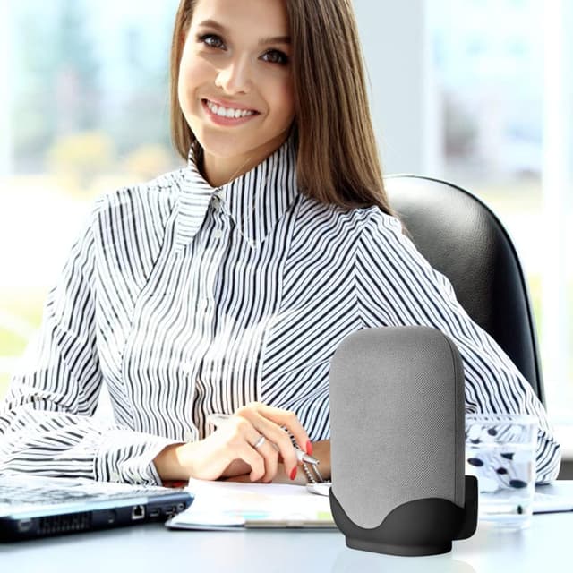Thumbnail 6 de honecumi Wall Mount for Google Nest Audio (Black) — wall and table speaker holder