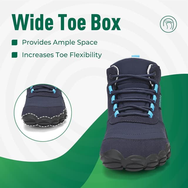 Detalle de SAGUARO Barefoot Shoes uomo/donna minimaliste da trail con punta ampia e suola antiscivolo